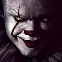 Oma Gruselig Clown